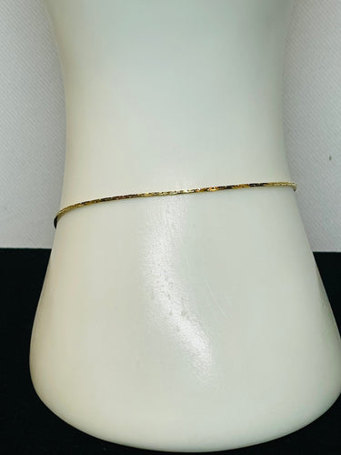 New Old Stock 14K GP Thin Bracelet